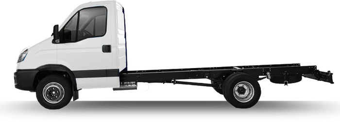 Hudson chassis-cab model without body